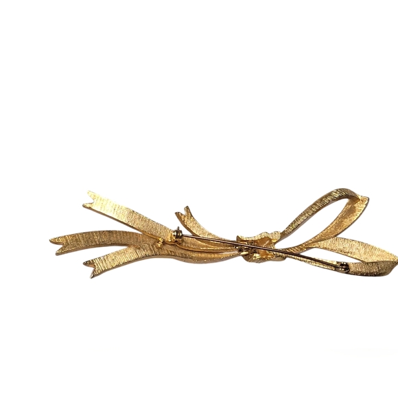 Vintage Bow Brooch - Picture 4 of 8